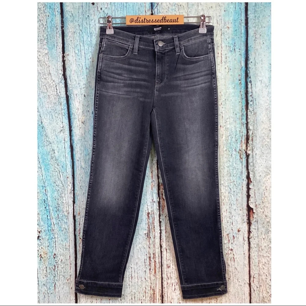 Hudson NWT Nico Ramble Crop Cuffed Cigarette Leg Jeans - Picture 5 of 16